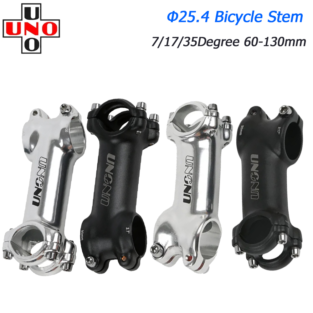 Handlebar Riser Stem - UNO จักรยาน Ultralight 7/17/35 องศา 28.6x25.4