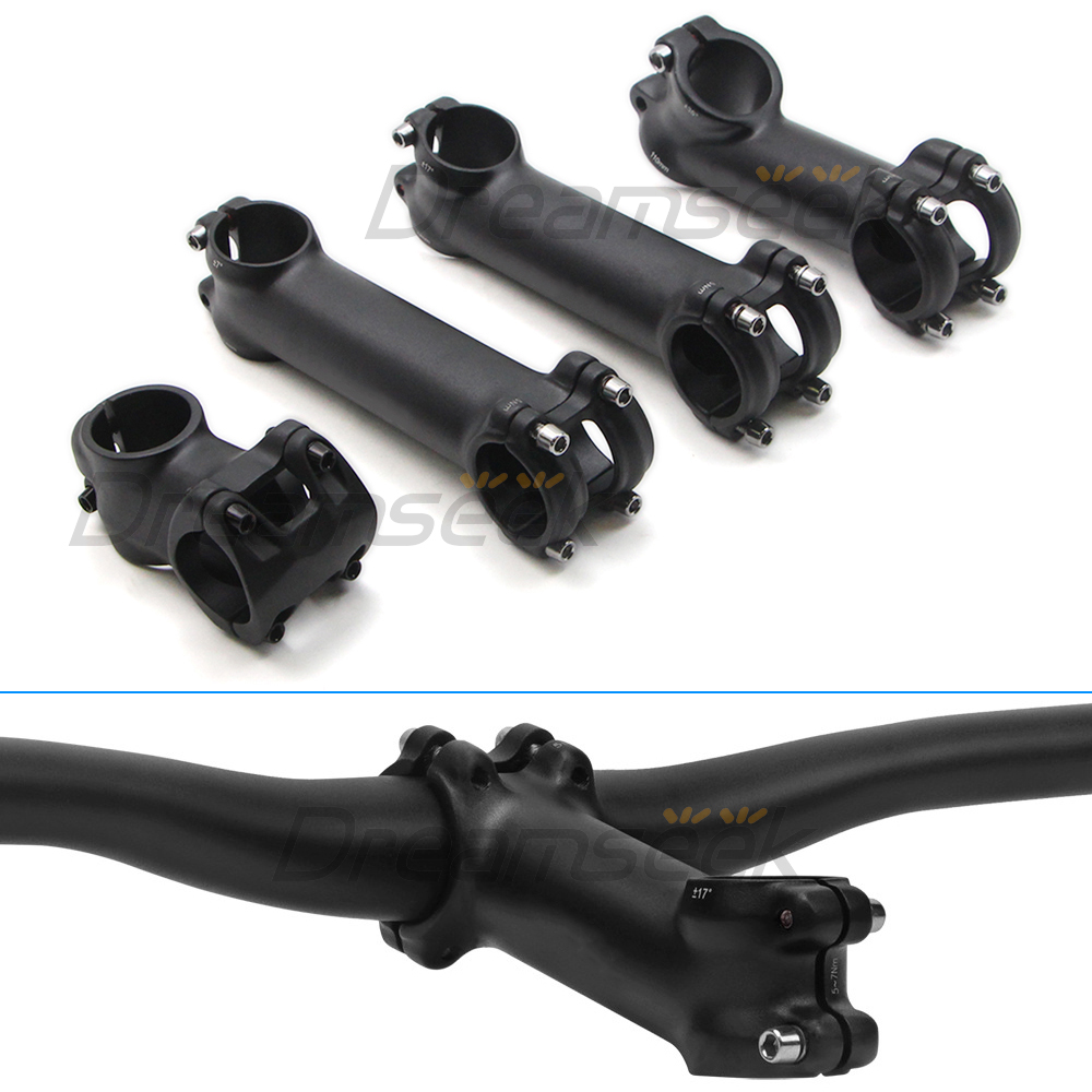 Handlebar Riser Stem - สเต็มจักรยานเสือภูเขา/จักรยานเสือหมอบ ขนาด 31.8x50/110/130 มม. มุม 0/7/17/35