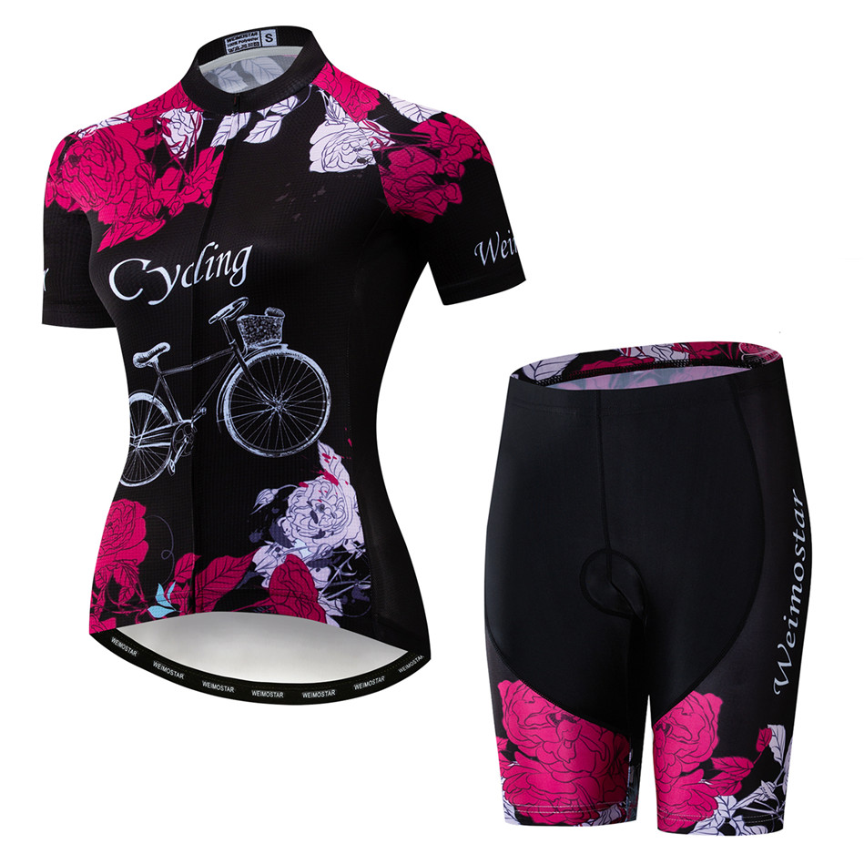 Mountain Biking Uniform - Weimostar Pro ทีมขี่จักรยานเสื้อผ้าผู้หญิงชุด Breathable Mountain จักรยานเสื้อผ้าจักรยานฤดูร้อนชุดสวม