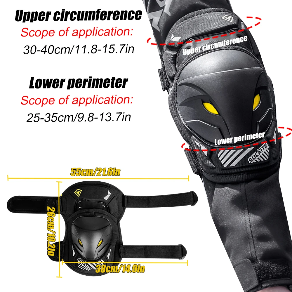 GOMOREON ชุดป้องกันเข่าและข้อศ - Mountain Biking Knee Pads บทวิจารณ์และราคา
