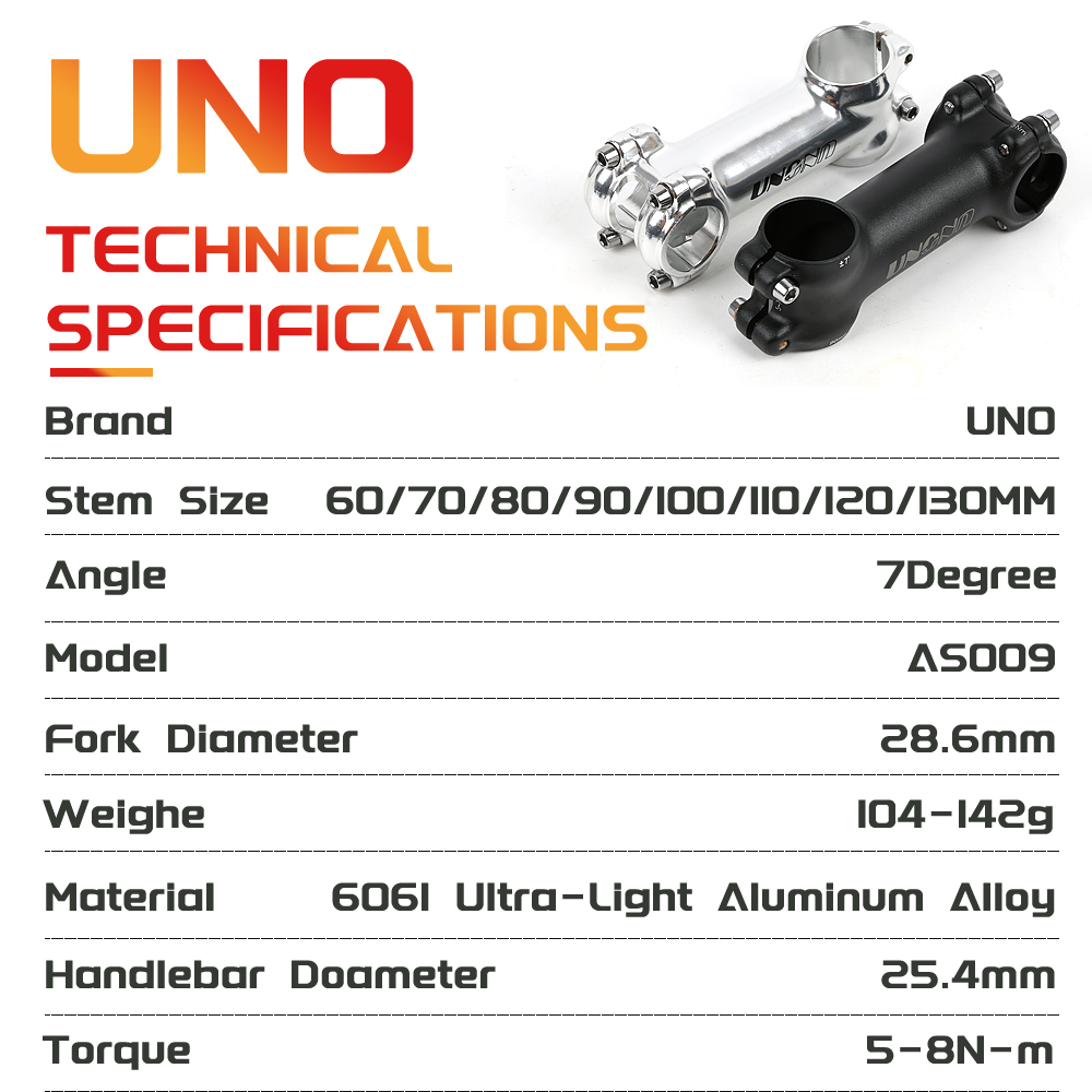 UNO จักรยาน Ultralight 7/17/35 - Handlebar Riser Stem บทวิจารณ์และราคา