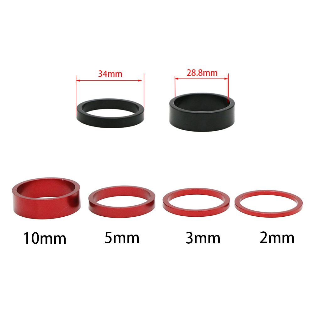 ชุด 6 ชิ้น/ชุด แหวนรองขาจับแฮน - Handlebar Riser Stem บทวิจารณ์และราคา