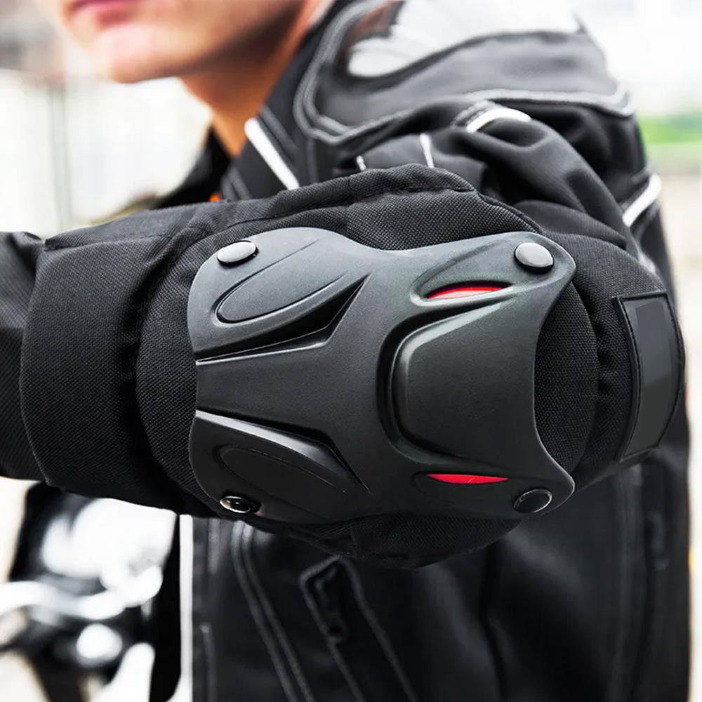 1 คู่เข่ารั้งข้อศอกแผ่นป้องกัน - Mountain Biking Knee Pads บทวิจารณ์และราคา